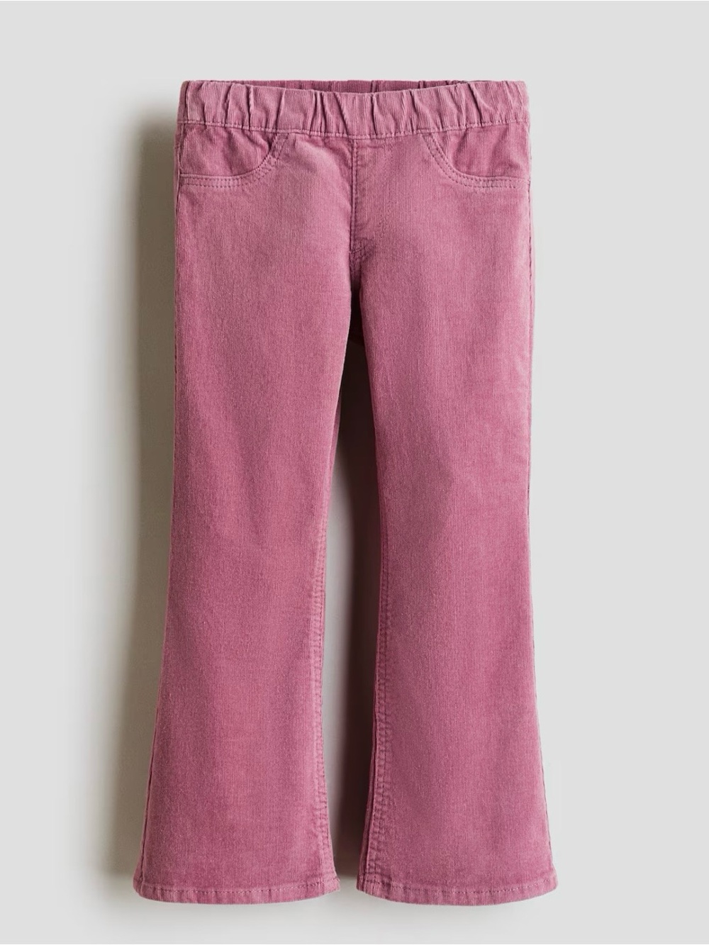 Girls New Corduroy Flared Treggings in Mauve Pink Size 2T NWT